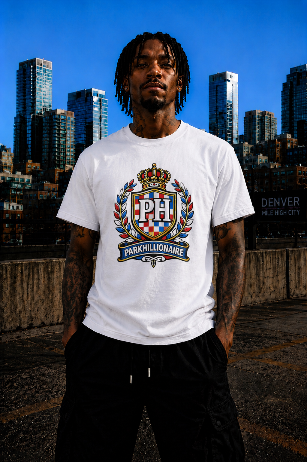 Parkhillionaire T-Shirt – Denver Streetwear Graphic Tee
