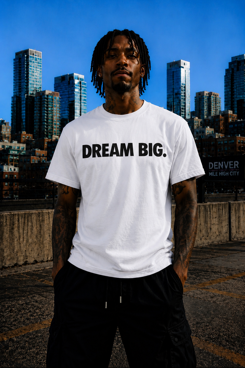 Dream Big Denver T-Shirt – Denver Streetwear Graphic Tee