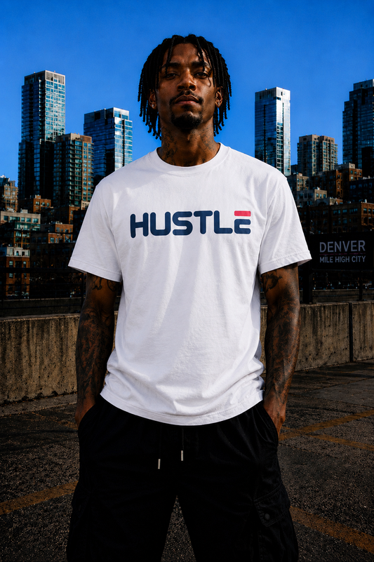 Hustle T-Shirt – Denver Streetwear Graphic Tee