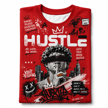 Parkhill Hustle Mindset Overall T-Shirt – No Luck, All Work